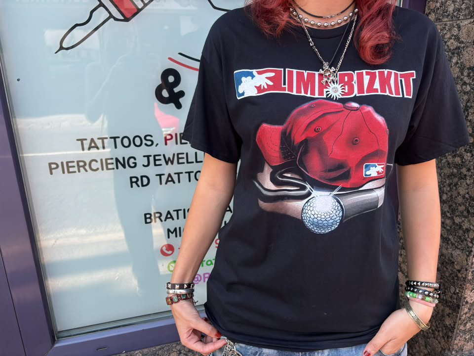 Limp Bizkit metal t-shirt for sale at our tattoo studio in Bratislava